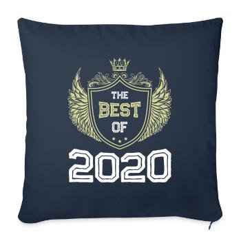 2020 best of - Sofakissenbezug 45 x 45 cm - Navy - Vorne