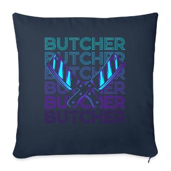 Fleischer Retro Gift - Sofa pillowcase 17,3'' x 17,3'' (45 x 45 cm) - navy - Front