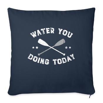 Sup Stand Up Paddle Design Sup Board Paddeln - Sofa pillowcase 17,3'' x 17,3'' (45 x 45 cm) - navy - Front