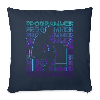 Programmierer Computerprogrammierung Kodierung Gee - Sofakissenbezug 45 x 45 cm - Navy - Vorne