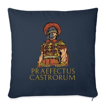 Römischer Offizier - Praefectus castrorum - Sofakissenbezug 45 x 45 cm - Navy - Vorne