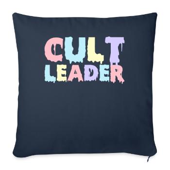 Cult Leader Pastel Goth Occult Occultism - Sofa pillowcase 17,3'' x 17,3'' (45 x 45 cm) - navy - Front