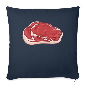 Meatcore Aesthetic Meat - Sofa pillowcase 17,3'' x 17,3'' (45 x 45 cm) - navy - Front