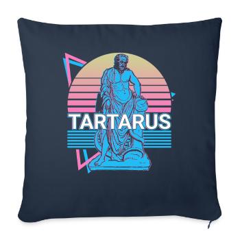 Tartarus Griechische Gottheit Antike griechische M - Sofakissenbezug 45 x 45 cm - Navy - Vorne