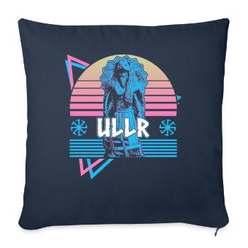 Ullr Norse God Asgard Norse Mythology R - Sofa pillowcase 17,3'' x 17,3'' (45 x 45 cm) - navy - Front
