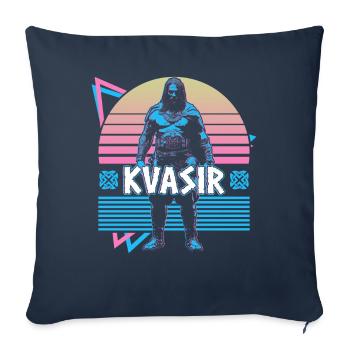 Kvasir Norse God Asgard Norse Mythology - Sofa pillowcase 17,3'' x 17,3'' (45 x 45 cm) - navy - Front