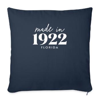 Made 1922 in Florida. Cute Birthday Party - Sofakissenbezug 45 x 45 cm - Navy - Vorne