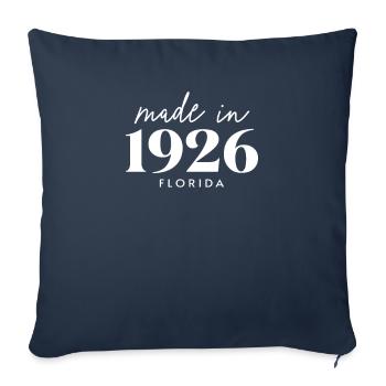 Made 1926 in Florida. Cute Birthday Party - Sofakissenbezug 45 x 45 cm - Navy - Vorne