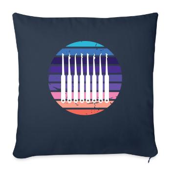 Lockpicking Retro Lockpicking Lockpicker - Sofakissenbezug 45 x 45 cm - Navy - Vorne
