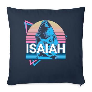 Isaiah Israelite Prophet Jew Jew - Sofa pillowcase 17,3'' x 17,3'' (45 x 45 cm) - navy - Front