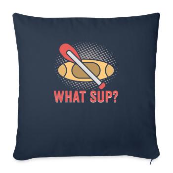 Sup Stand Up Paddle Design Sup Board Paddeln - Sofa pillowcase 17,3'' x 17,3'' (45 x 45 cm) - navy - Front