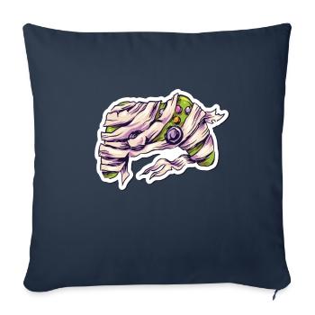 Maman Joystick Controller Gamer - Housse de coussin décorative 45 x 45 cm - bleu marine - Devant