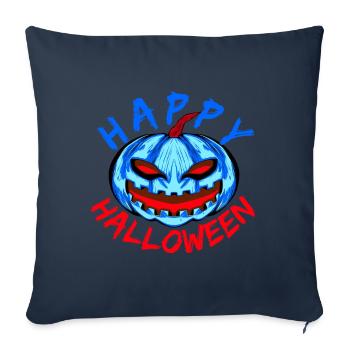 Happy Halloween - Sofa pillowcase 17,3'' x 17,3'' (45 x 45 cm) - navy - Front