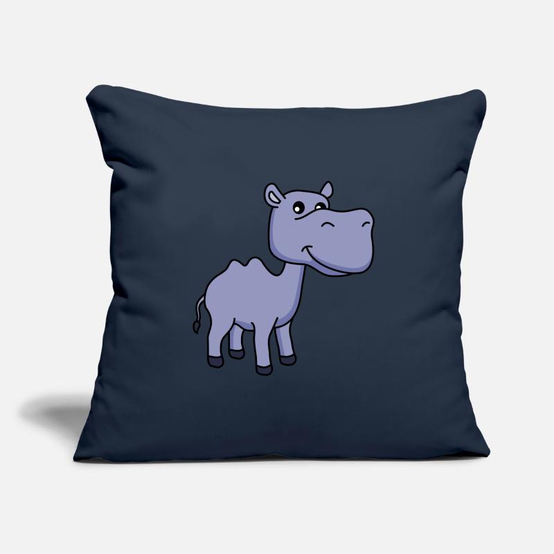 Camel Comic Housse de coussin décorative 45 x 45 cm