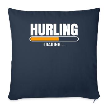 Schleudern Hurling - Sofakissenbezug 45 x 45 cm - Navy - Vorne