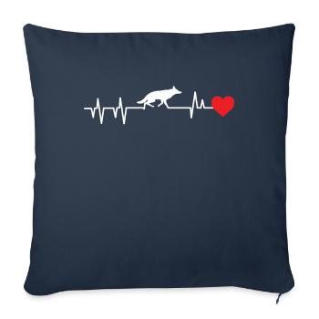 Coyote Hunting Coyote Hunting Gift - Sofa pillowcase 17,3'' x 17,3'' (45 x 45 cm) - navy - Front