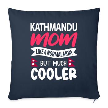 Kathmandu - Sofa pillowcase 17,3'' x 17,3'' (45 x 45 cm) - navy - Front