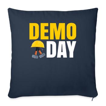 House Destruction Renovation Gift - Sofa pillowcase 17,3'' x 17,3'' (45 x 45 cm) - navy - Front