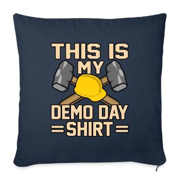 House Destruction Renovation Gift - Sofa pillowcase 17,3'' x 17,3'' (45 x 45 cm) - navy - Front