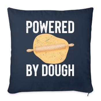 Funny bread baker - Sofa pillowcase 17,3'' x 17,3'' (45 x 45 cm) - navy - Front