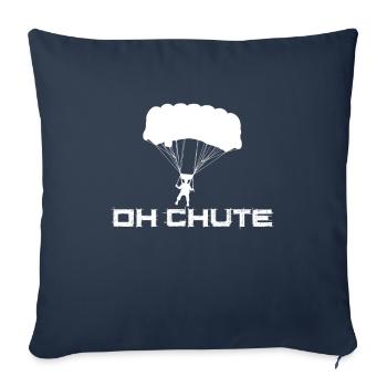 Oh Chute Fallschirm - Sofakissenbezug 45 x 45 cm - Navy - Vorne