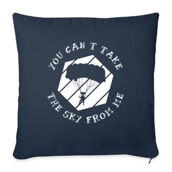 Cant Take The Sky From Me Fallschirm - Sofakissenbezug 45 x 45 cm - Navy - Vorne