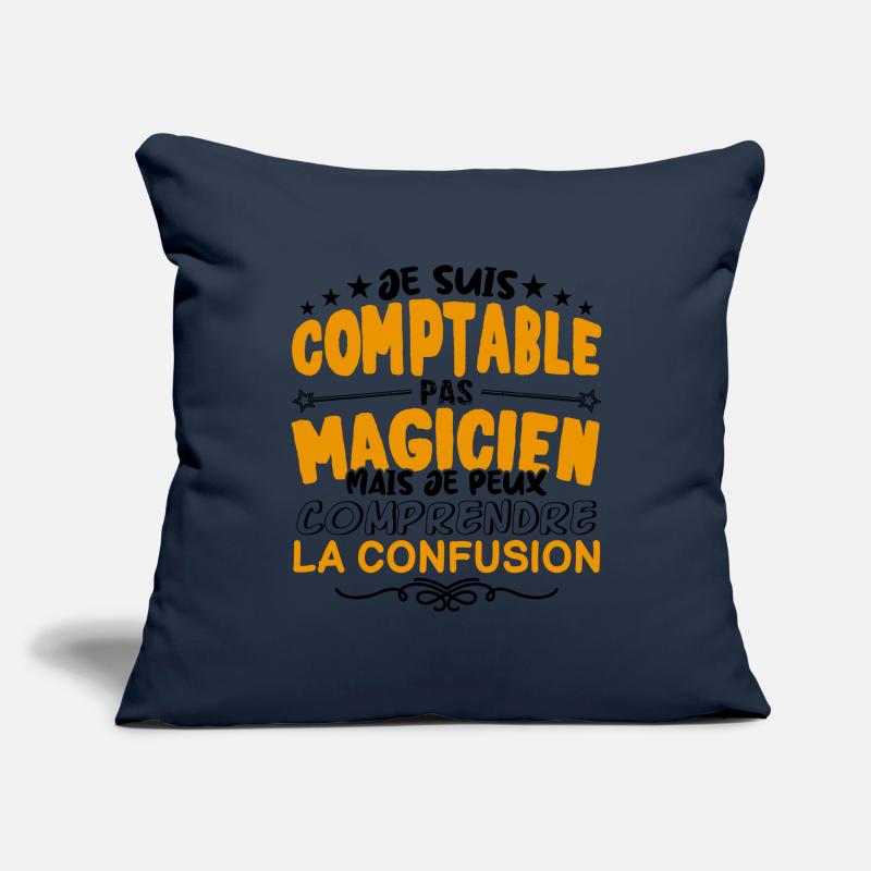 Comptable pas Magicien | le Meilleur Comptable ca Housse de coussin décorative 45 x 45 cm