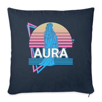 Aura Goddess of the Breeze Ancient Greek Greek My - Sofa pillowcase 17,3'' x 17,3'' (45 x 45 cm) - navy - Front