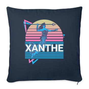 Xanthe Goddess Ancient Greek Greek mythology - Sofa pillowcase 17,3'' x 17,3'' (45 x 45 cm) - navy - Front