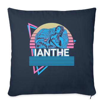 Ianthe Goddess Ancient Greek Greek mythology - Sofa pillowcase 17,3'' x 17,3'' (45 x 45 cm) - navy - Front
