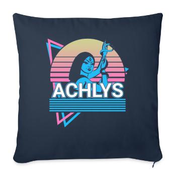 Achly's goddess Ancient Greek Greek mythology - Sofa pillowcase 17,3'' x 17,3'' (45 x 45 cm) - navy - Front
