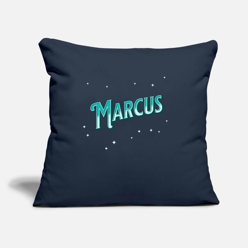 Marcus' name personalized Sofa pillowcase 17,3'' x 17,3'' (45 x 45 cm)