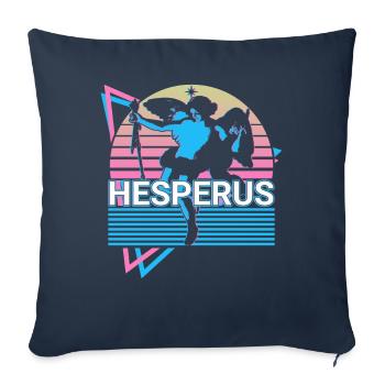 Hesperus Greek god Ancient Greek myth - Sofa pillowcase 17,3'' x 17,3'' (45 x 45 cm) - navy - Front