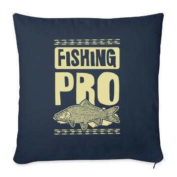 Fishing Pro - Sofakissenbezug 45 x 45 cm - Navy - Vorne