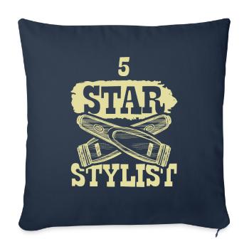 5 Star Stylist - Sofa pillowcase 17,3'' x 17,3'' (45 x 45 cm) - navy - Front