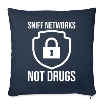 Cybersecurity Computersicherheit Cybersecurity - Sofakissenbezug 45 x 45 cm - Navy - Vorne