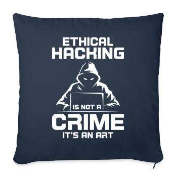 Cybersecurity Computersicherheit Cybersecurity - Sofakissenbezug 45 x 45 cm - Navy - Vorne