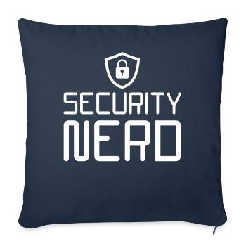Cybersecurity Computersicherheit Cybersecurity - Sofakissenbezug 45 x 45 cm - Navy - Vorne