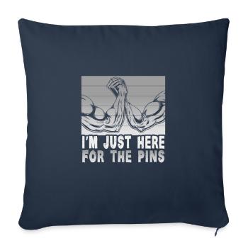Arm Wrestler Design Armdrücken Arm Wrestling - Sofa pillowcase 17,3'' x 17,3'' (45 x 45 cm) - navy - Front