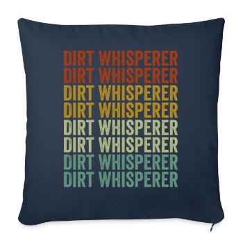 Dirty Whisperer School Caretaker Caretaker - Sofa pillowcase 17,3'' x 17,3'' (45 x 45 cm) - navy - Front