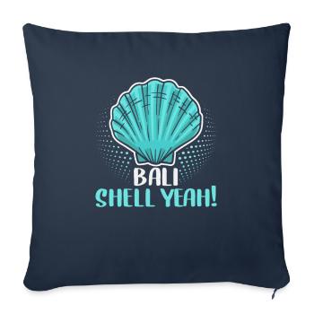 Bali Indonesia beach holiday by the sea - Sofa pillowcase 17,3'' x 17,3'' (45 x 45 cm) - navy - Front