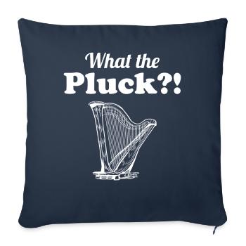 Harpist Harpist - Sofa pillowcase 17,3'' x 17,3'' (45 x 45 cm) - navy - Front