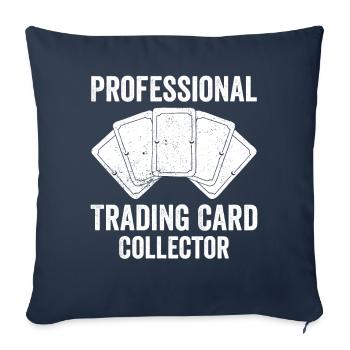 Fun Trading Card Game TCG - Sofa pillowcase 17,3'' x 17,3'' (45 x 45 cm) - navy - Front