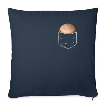 Jupiter - Sofa pillowcase 17,3'' x 17,3'' (45 x 45 cm) - navy - Front