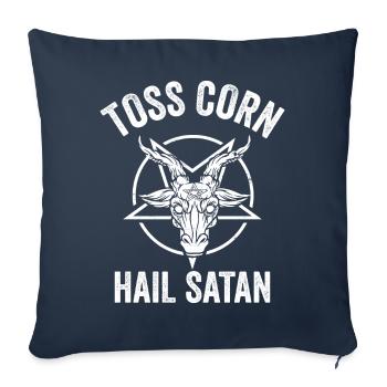 Funny Cornhole Corn Hole - Sofa pillowcase 17,3'' x 17,3'' (45 x 45 cm) - navy - Front