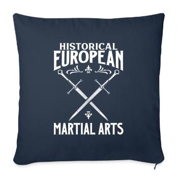 Épéiste - HEMA - Housse de coussin décorative 45 x 45 cm - bleu marine - Devant