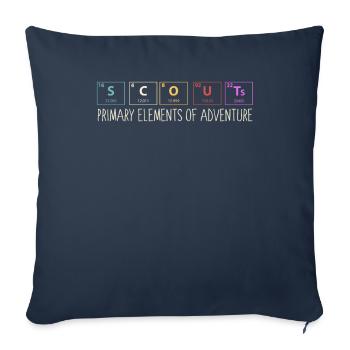 Pathfinder Elements - Sofa pillowcase 17,3'' x 17,3'' (45 x 45 cm) - navy - Front