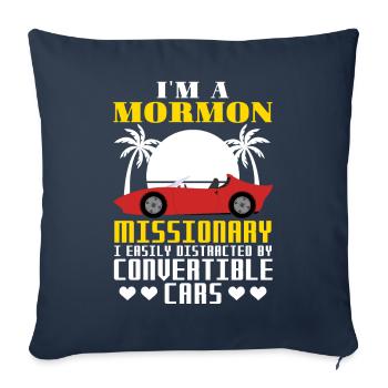 LDS - Sofakissenbezug 45 x 45 cm - Navy - Vorne