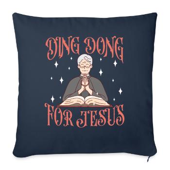 Mormone LDS-Missionar - Sofakissenbezug 45 x 45 cm - Navy - Vorne