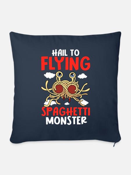 FSM Pastafarian - Sofakissenbezug 45 x 45 cm - Navy